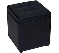 SLGGPJBU Poggiapiedi poggiapiedi poggiapiedi, sgabello pieghevole in finta pelle, salvaspazio, organizer per la stanza, per sedersi, riposare, sedia decorativa verde per la casa
