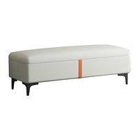 SLGGPJBU Pouf ottomano contenitore con contenitore, arredamento imbottito in tessuto tecnico, poggiapiedi per soggiorno, ingresso o camera da letto