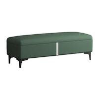 SLGGPJBU Pouf ottomano contenitore con contenitore, arredamento imbottito in tessuto tecnico, poggiapiedi per soggiorno, ingresso o camera da letto
