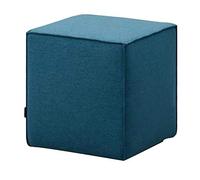 SLGGPJBU Sgabello da pavimento in tessuto imbottito per divano, sgabello quadrato piccolo, poggiapiedi decorativo per la casa, soggiorno, 9 colori
