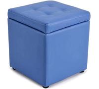 SLGGPJBU Sgabello da terra poggiapiedi e pouf con contenitore, scatole cubiche, sgabelli da salotto in poliuretano con antiscivolo per soggiorno, camera da letto, poggiapiedi