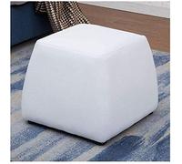 SLGGPJBU Sgabello multifunzione trapezoidale a pedale in pelle, sgabello per casa e soggiorno