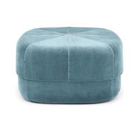 SLGGPJBU Sgabello rotondo in morbido velluto, poggiapiedi imbottito, tavolino da caffè, seduta extra per soggiorno e camera da letto, elegante e confortevole