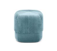 SLGGPJBU Sgabello rotondo ottomano in morbido velluto tavolino imbottito poggiapiedi seduta extra ideale per soggiorno camera da letto 40 x 40 x 46 cm