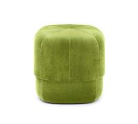 SLGGPJBU Sgabello rotondo ottomano in morbido velluto tavolino imbottito poggiapiedi seduta extra ideale per soggiorno camera da letto 40 x 40 x 46 cm