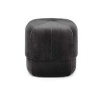 SLGGPJBU Sgabello rotondo ottomano in morbido velluto tavolino imbottito poggiapiedi seduta extra ideale per soggiorno camera da letto 40 x 40 x 46 cm