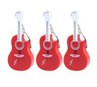 Sliccoom Ciondolo Chiave Violino Rosso, Accessori Ciondolo con Luce A LED Violino