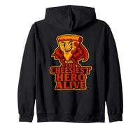 Slice of Pizza Super Hero | L'eroe più gustoso del mondo Felpa con Cappuccio