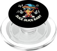 Slice Slice Baby Music Rapper Fantastico e divertente gioco di parole sulla pizza PopSockets PopGrip per MagSafe