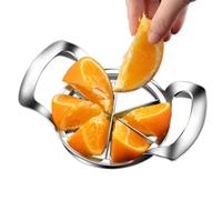 Slicer al limone - Affettatrice da cucina resistente, tagliapasta manuale in acciaio inossidabile | Implementazione del produttore di angolo arancione alto
