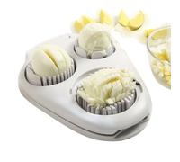 Slicer di pomodoro, Slicer di fragola | Slicer di funghi in acciaio inossidabile | Gadget da cucina multifunzionale sicuro, strumento di taglio della fragola per il Ringraziamento, Capodanno, San Va