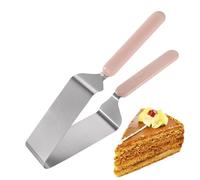 Slicer Di Torta In Acciaio Inossidabile - Slicer Cutter Divisore | Triangle Cake | Server Di Torta Regolabile Con Doppia Maniglia, Dispositivo Per Da Forno, Strumo Per Cutter A Tor