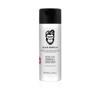 Slick Gorilla Detox Shampoo e Balsamo 2-in-1 Uomo 200 ml, Deterge, Rafforza e Idrata, Con Ingredienti Naturali, Cura Capelli Quotidiana, Capelli Sani e Freschi