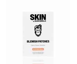 Slick Gorilla Pimple Patches per Uomo e Adolescenti (36 pezzi) - Patch idrocolloidali per imperfezioni del viso. Cerotti invisibili anti-brufoli con Centella Asiatica. Adesivi ad azione rapida per le