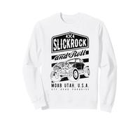 Slickrock And Roll Moab Utah Offroad Rock Crawler 4x4 Felpa