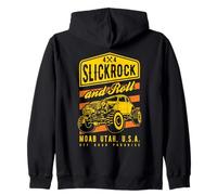 Slickrock And Roll Moab Utah Offroad Rock Crawler 4x4 Felpa con Cappuccio