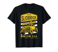 Slickrock And Roll Moab Utah Offroad Rock Crawler 4x4 Maglietta