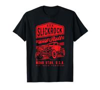 Slickrock And Roll Moab Utah Offroad Rock Crawler 4x4 Maglietta
