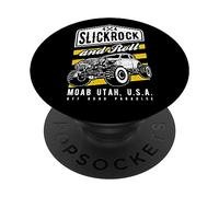 Slickrock and Roll Moab Utah Offroad Rock Crawler 4x4 PopSockets PopGrip Adesivo