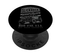Slickrock and Roll Moab Utah Offroad Rock Crawler 4x4 PopSockets PopGrip Adesivo