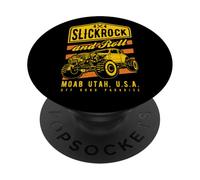 Slickrock and Roll Moab Utah Offroad Rock Crawler 4x4 PopSockets PopGrip Adesivo