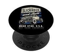 Slickrock and Roll Moab Utah Offroad Rock Crawler 4x4 PopSockets PopGrip Adesivo