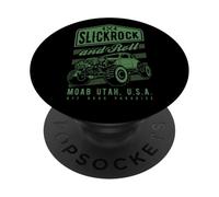 Slickrock and Roll Moab Utah Offroad Rock Crawler 4x4 PopSockets PopGrip Adesivo