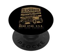 Slickrock and Roll Moab Utah Offroad Rock Crawler 4x4 PopSockets PopGrip Adesivo