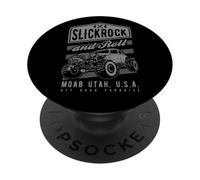Slickrock and Roll Moab Utah Offroad Rock Crawler 4x4 PopSockets PopGrip Adesivo