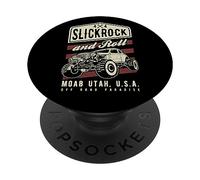 Slickrock and Roll Moab Utah Offroad Rock Crawler 4x4 PopSockets PopGrip Adesivo