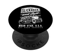 Slickrock and Roll Moab Utah Offroad Rock Crawler 4x4 PopSockets PopGrip Adesivo