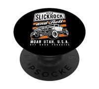 Slickrock and Roll Moab Utah Offroad Rock Crawler 4x4 PopSockets PopGrip Adesivo