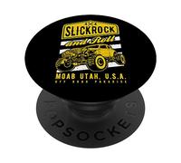 Slickrock and Roll Moab Utah Offroad Rock Crawler 4x4 PopSockets PopGrip Adesivo