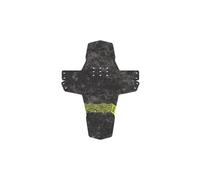 Slicy long mtb parafango anteriore grigio asfalto giallo