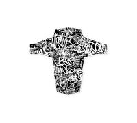 Slicy mtb parafango anteriore hakuba bianco rosso