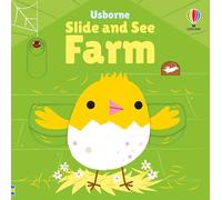 Slide and See Farm: A Fun Interactive Slider Book for Kids Featuring Hens, Baby Goats, and Cows - An Easter and Springtime Book