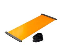 Slide Board - Macchina per esercizi addominali | Pilates Core Trainer, tappetino per esercizi 6' con finecorsa, stivaletti e borsa per il trasporto per allenamenti indoor a basso impatto e allenamento