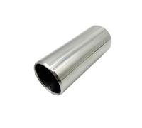 Slide Chitarra Accessorio for chitarra con barra scorrevole for, copertura for dita in acciaio inossidabile, manica for, lunghezza in, 60 mm(60MM Stainless Steel)