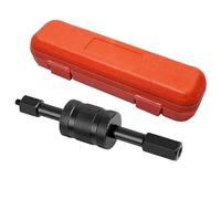 Slide Hammer, Injector Puller Tool, Carbon Steel Secure Grip Sturdy Build Heavy Duty Reliable Anti Skid Versatile Use, Mechanic Injector Extractor for Home Garage Work, 11.61*3.4*2.48Inches, Black