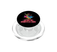 Slide In Shuffle Out Colorful Dancer Silhouette PopSockets PopGrip per MagSafe