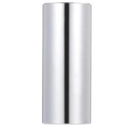 Slide per chitarra in acciaio inossidabile, barra di scorrimento in metallo da 2,4 pollici per chitarra elettrica, accessorio dai toni luminosi per rock, blues, jazz e country