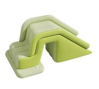 Slide piscina pieghevole - galleggiante esterno, rampa 'acqua | Giocattolo estivo gonfiabile per ragazzi ragazze, design durevole non slittamento per il gioco da spiaggia del cortile, parco funebr