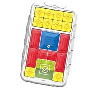 Slide Puzzle, ABS Fidget Toy, Brain Game, 500 + sfide incluse, interactive learning Play, Stress-Relieving Fidget Tool, ideale per bambini adolescenti interni esterni da viaggio, 19,6 x 12,1 cm