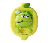 Slide Puzzle Game, Cute Dinosaur Toddler Animal Jigsaw, Educational Puzzle Toy, Cognitive Skills Development, Fun Engaging Activity for Kids, Early Learning, Preschool Training