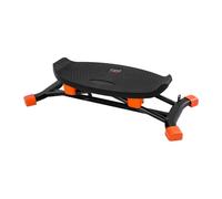 Slide Stepper per esercizi a casa Mini Slide Stepper | Con fasce di resistenza, simula lo sci per l'allenamento di tutto il corpo, antiscivolo, LCD da 120 kg