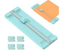 Slide Taglierine Di Carta, Taglierina Di Carta Di Precisione Senza Sforzo - Cutter Di Carta Per Artigianato Flessibile, Strumento Di Precisione Anti -slip Portatile Bidirezionale Con 4 Funzioni Per La