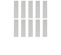 Slidein per connettore ferroviario sistemi solari Profili in alluminio mm compatibili con montaggio a pannello da 63 mm 40 x 40 200 mm di lunghezza solare per Mate (10 pezzi)