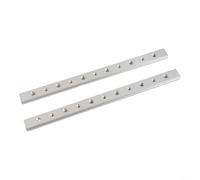 Slider a T in lega di alluminio, confezione da 2 pezzi, da 100 mm a 450 mm, per sega da banco da tavolo e troncatrice, slot a T, accessorio per banco da lavoro per la lavorazione del legno, finitura