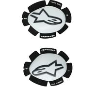 Slider Alpinestars GP Plus 2 pezzi bianco-nero
