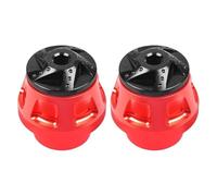Slider antiurto per forcella e assale per moto, adatto per Honda ADV 350 150 PCX 125 160 NSS350, per sfera anticollisione per ruota anteriore Forza 300(Red)